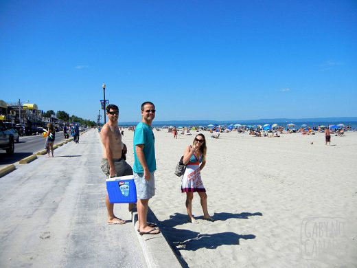 Chegando na Praia