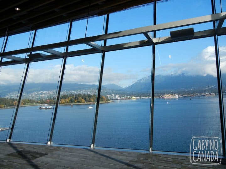 Vista das montanhas - Canada Place