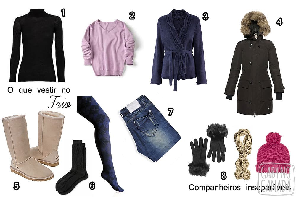 roupas para frio intenso feminina