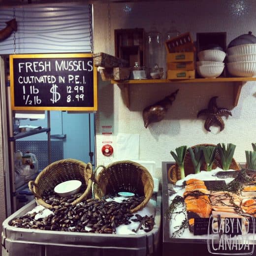 "Feira" de frutos do mar!